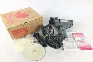 ★ SHINANO シナノ SI-400E-DA ポリッシャー 動作確認済 中古 現状品 240901N3450