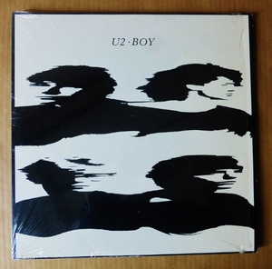 U2「BOY」米ISLAND [90040-1規格黒青線] シュリンク美品