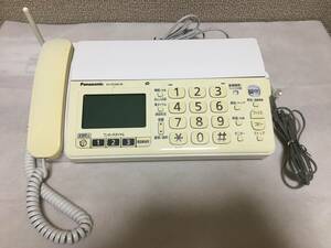 送料無料　パナソニック FAX電話機　おたっくす KX-PZ200-W　ホワイト 親機のみ　動作確認済中古品　Panasonic　(DL-W・DW-W)