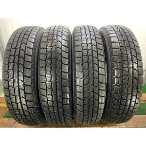 2020年製 9分山 ダンロップ WINTERMAXX WM02 145/80R13 75Q 4本/札幌市手渡し可/中古スタッドレスタイヤ(冬タイヤ) アルト等 E2_55