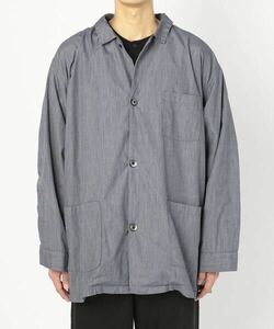 orSlow MILITARY PAJAMA SHIRT オアスロウ パジャマシャツ ライトグレー オーバーサイズジャケット カバーオール サイズ2 日本製