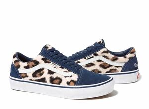 Supreme Vans Leopard Old Skool "Navy" 27.5cm SUP-VANS-23FW-OS-NV