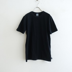 ワイズビスリミ Y’s bis LIMI *コットン半袖Tシャツ*黒ブラック無地カットソー(33-2405-580)【41F42】