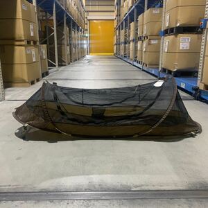 米軍 実物 放出 USMC IGUANA ポップアップ テント 蚊帳 自立 海兵隊 野営 ソロ キャンプ アウトドア