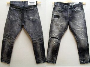 即決[S]美品 NEIGHBORHOOD 20SS BULLET SAVAGE.DP NARROW/14OZ-PT ナロー サベージデニム ブラック 201XBNH-PTM15 パンツ■4243