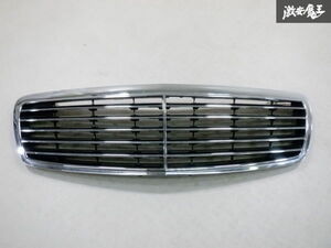 【割れなし！】 純正 BENZ ベンツ W211 Eクラス 前期 フロントグリル ラジエターグリル A2118800583 メッキ 即納 棚J-1