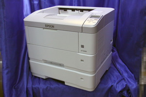 ★印字枚数47714枚★ EPSON/エプソン A3対応 モノクロレーザープリンター ◆LP-S3250/二段　LAN・USB◆