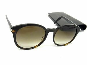 1円 SAINT LAURENT サンローラン CLASSIC6 004 54□19 140 べっ甲調 サングラス 眼鏡 メガネ メンズ レディース ブラウン系AY4159