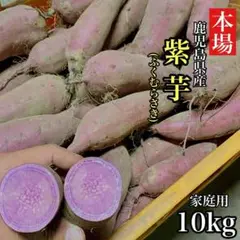 【本場】鹿児島産 紫芋 ふくむらさき 10kg 訳あり さつまいも171