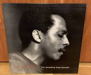 mono オリジナル盤 the amazing bud powell アナログ レコード 両面DG RVG 9M 両面耳 額縁ジャケ フラット 