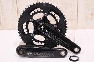 ★S-WORKS エスワークス POWER CRANKS DUAL 170mm 52/36T 2x11s 両側計測 パワーメータークランクセット BCD:110mm