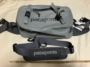 新品 patagonia ストームフロントヒップパック SP15 廃番希少品 ストームサージ ステルスアトム フィッシング カメラバッグ ウエスト 防水