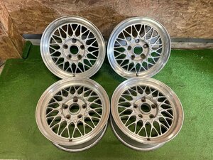 BBS GERMANY GESCHMIEDET 15インチ 6.5J +40 PCD114.3 5H FC メッシュ ホイール 4本セット 