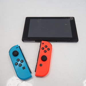 Th551052 任天堂 ニンテンドー スイッチ 旧型 NINTENDO SWITCH HAC-001 ネオンブルー/ネオンレッド ゲーム機 本体 Nintendo 中古