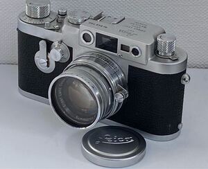 Leica DBP IIIg バルナックライカ レンジファインダー/Summicron 5cm F2 沈胴式 L39マウント用