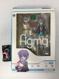 LY-332 figma 001 涼宮ハルヒの憂鬱 長門有希 制服ver．ウインターキャンペーン 特典ピンク マフラー付