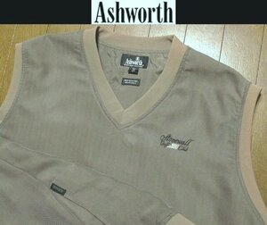 L(US)XXL(JP位)【即買セール！送料無料】超希少 アシュワース Ashworth USA限定GOLF COUNTRY CLUBモデル1点物 防風撥水 ベスト 3L 2XL XO位