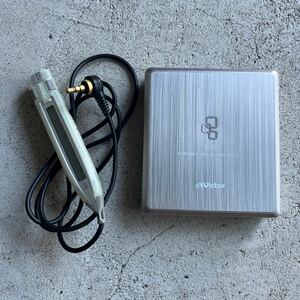 Victor PORTABLE MD PLAYER XM-C11 シルバー　ポータブルMDプレーヤー WALKMAN ビクター　MDプレーヤー 動作未確認 現状品