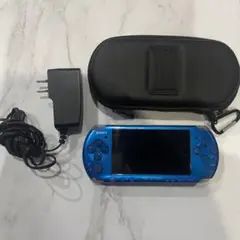 SONY PSP3000青 アダプター ケース付き