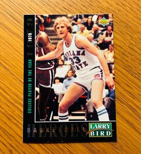 1992-93 Upper Deck Basketball Heroes #19 Larry Bird HOF