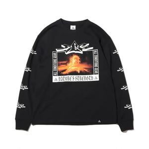 新品タグ付き Mサイズ 黒 ナイキ ボルケーノ ロングスリーブTシャツ NIKE ACG Volcano NRG L/S TEE ゆったり着用感 ルーズフィット