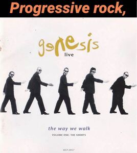 Genesis Live / The Way We Walk ★初期規格CD ★廃盤★プロモサンプラー見本盤 ジェネシス