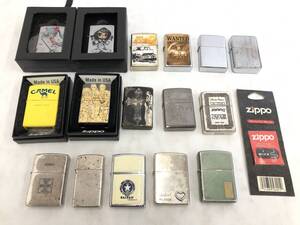 CL241228-01S/ ジッポー オイル ライター Zippo まとめ 052 0598 0628 シェルクロス&マリア CAMEL エース 東リベ 頭文字D 吉宗 他