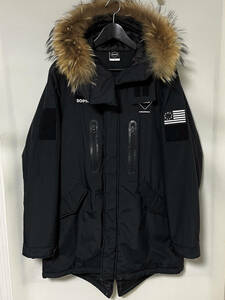 【正規品】FCRB 16A/W リアルファー付きフィールドコート(PADDED FIELD COAT)【Mサイズ】