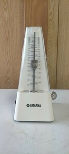 ヤマハ メトロノーム MP-90 兵庫県 神戸市 北区発 ゼンマイ式 リズムマシン ホワイト YAMAHA METRONOME 音楽 中古 程度良 直接引取り歓迎