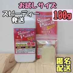 スライムパンチ お試し 100g 正規品 洗剤 カビ取り剤 ジェル 取説付き