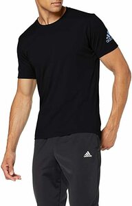 新品 アディダス adidas climachill2.0 エアーフローTシャツ 半袖Tシャツ Lサイズ ロゴ 黒 ブラック 春夏用 スポーツ 丸首 運動用 メンズ