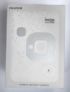 ★ 未開封 FUJIFILM instax mini LiPlay チェキ [ストーンホワイト]