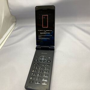 353 AQUOSカメラレスケータイ SH-03L ブラック 中古スマホ 訳あり ジャンク SIMフリー au docomo S