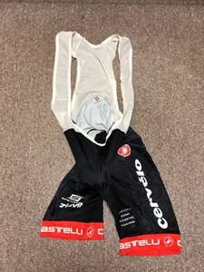 カステリ Castelli ビブショーツ レーサーパンツ イタリア製 サイズM Cervero