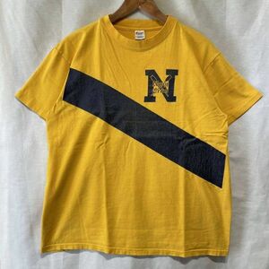 【激レア】80s Champion トリコタグ Navy Crew 軍物 Tシャツ L 綿100% USA製 ビンテージ ミリタリー チャンピオン ARMY