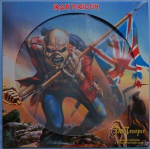 Iron Maiden - The Trooper 12EM662 Picture Disc 12” 輸入盤 ピクチャー盤