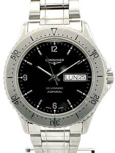 LONGINES L3.600.4 アドミラル5スター ダイバー デイデイト 自動巻き時計 ロンジン OH済み