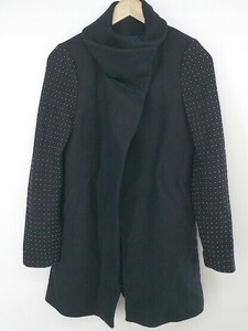 ◇ ZARA WOMAN ザラウーマン 装飾 長袖 コート サイズEUR S USA S MEX 26 ネイビー レディース P