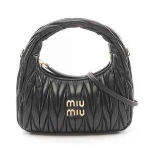 ミュウ ミュウ RASO MATELASSE ブランドオフ Miu Miu レザー ハンドバッグ レザー レディース