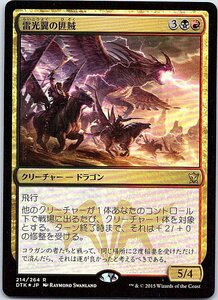 FOIL/雷光翼の匪賊/Boltwing Marauder/タルキール龍紀伝/日本語版/MTG１枚 [FC]