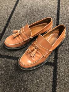 Celine セリーヌフィービー期エナメルタッセルローファーtassel loafers靴37.5USED品