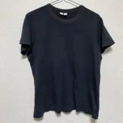 #3388 ユニクロ　XL Tシャツ　ブラック　レディース