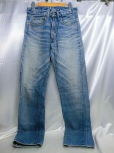 DENIME ドゥニーム ウォッシュ加工デニムパンツ W72cm