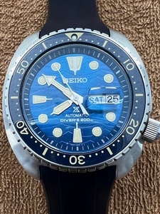 SEIKO　PROSPEX　SAVE THE OCEAN　ダイバーズ 200M　自動巻き　SRPE07 [並行輸入品] 　タートル　中古