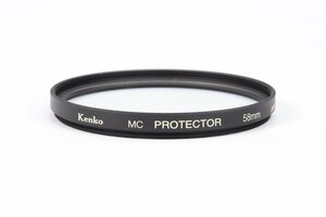 【 美品 】 Kenko プロテクトフィルター MC PROTECTOR 58mm 【 保護 】