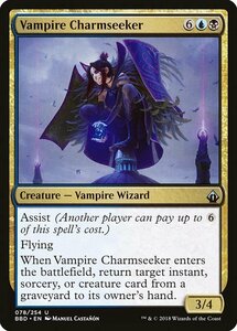 MTG ■金/英語版■ 《魔除け探しの吸血鬼/Vampire Charmseeker》バトルボンド BBD