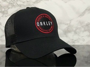 【未使用品】194HC クール★OAKLEY オークリー メッシュ キャップ 帽子 CAP クールなデザインポリエステルメッシュ素材♪《FREEサイズ》