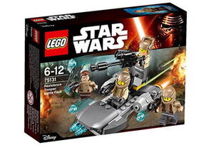 未開封 LEGO Star Wars Resistance Trooper Battle Pack 75131 バトルパック 反乱軍 