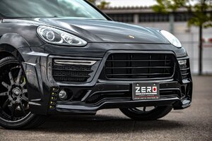 ゼロ デザイン ポルシェ カイエン 958.2 フロントバンパー PORSCHE CAYENNE エアロパーツ ZERO DESIGN