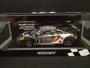 1/18 MINICHAMPS McLAREN 12C GT3 BOUTSEN GINION RACING DERMONT/VERVISCH/WAUTERS 24H SPA 2013(PMA, ミニチャンプス, マクラーレン)